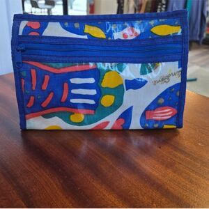 Ken Done Travel Cosmetic Toiletry Case Vintage - Multicolor Pouch